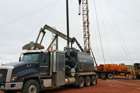 Watford City Hydrovac Truck - Wolverine Construction, LLC